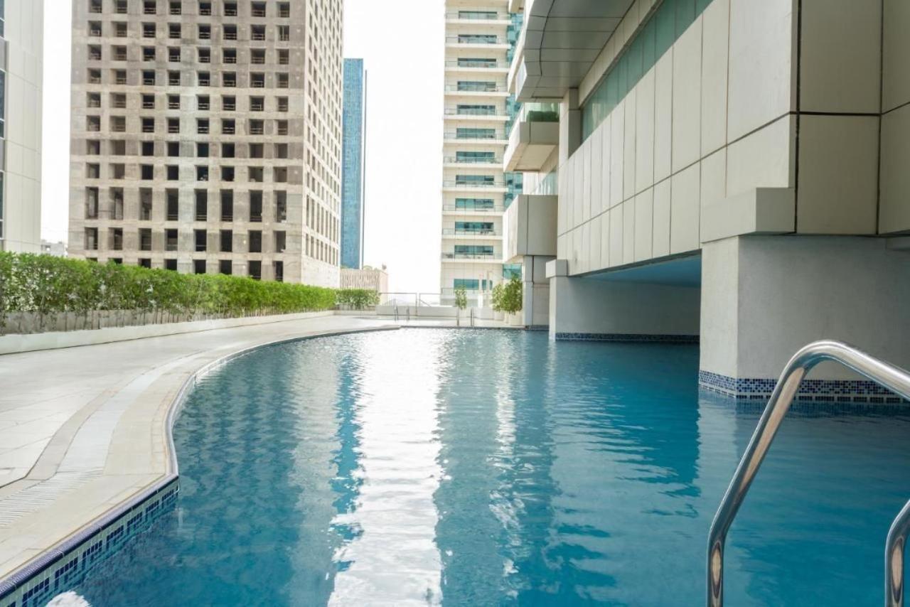 High Floor With City Skyline & Burj Khalifa View 3 Bedroom Unit Marina 두바이 외부 사진