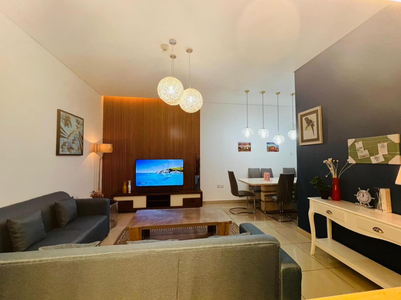 High Floor With City Skyline & Burj Khalifa View 3 Bedroom Unit Marina 두바이 외부 사진