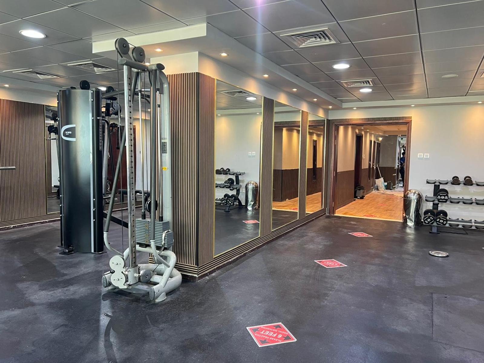 High Floor With City Skyline & Burj Khalifa View 3 Bedroom Unit Marina 두바이 외부 사진